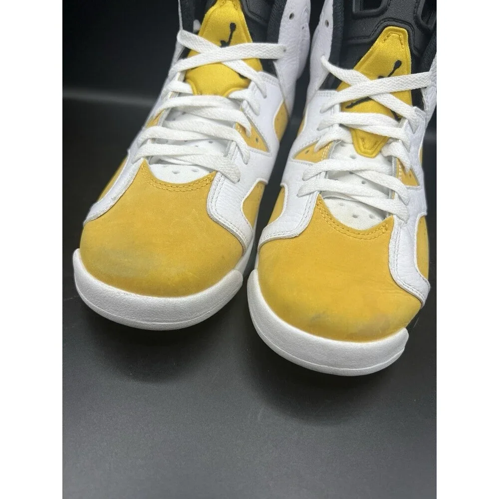 Air Jordan 6 Retro 'Yellow Ochre' (GS) Size 6Y / Women’s 7.5 (384665-170) USED